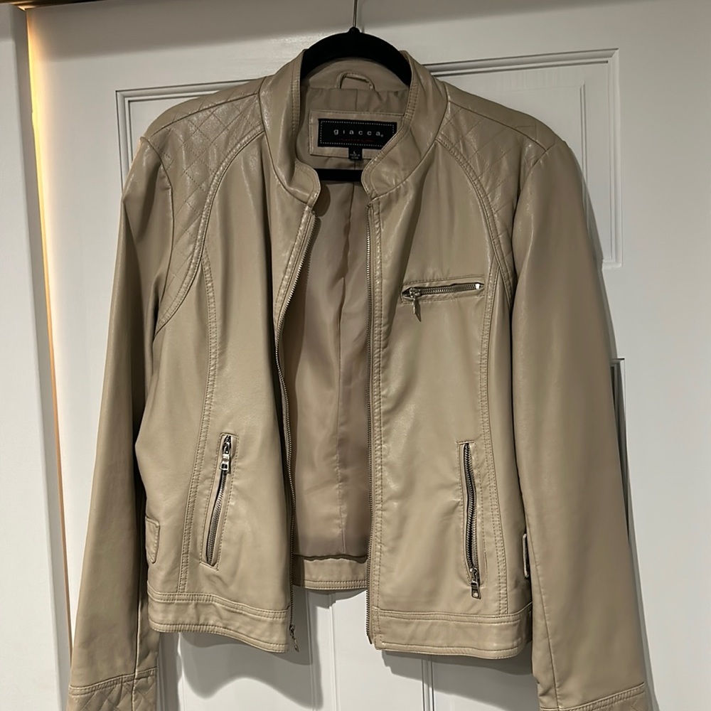 Giacca Leather Jacket